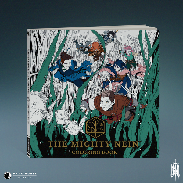 Critical Role: The Mighty Nein Coloring Book TPB