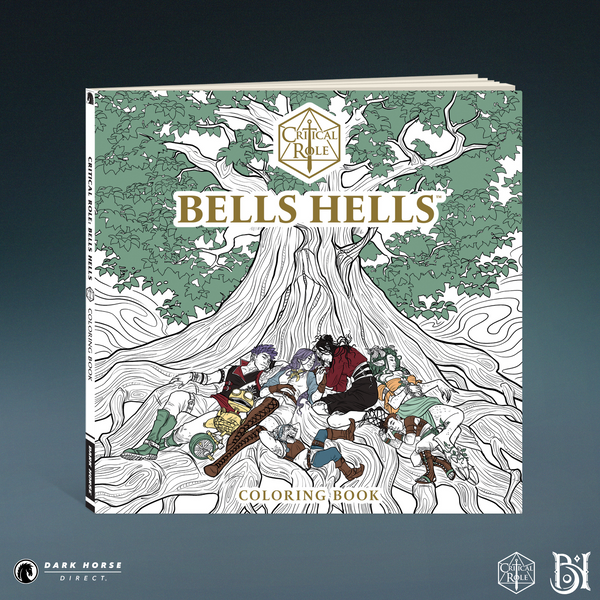 PRE-ORDER: Critical Role: Bells Hells Coloring Book TPB
