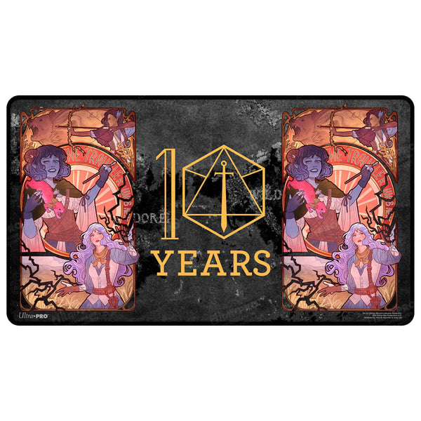 Critical Role 10th Anniversary Stitched Edge Playmat - Laura Bailey