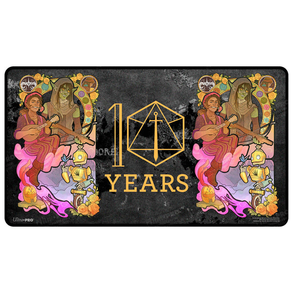 Critical Role 10th Anniversary Stitched Edge Playmat - Sam Riegel