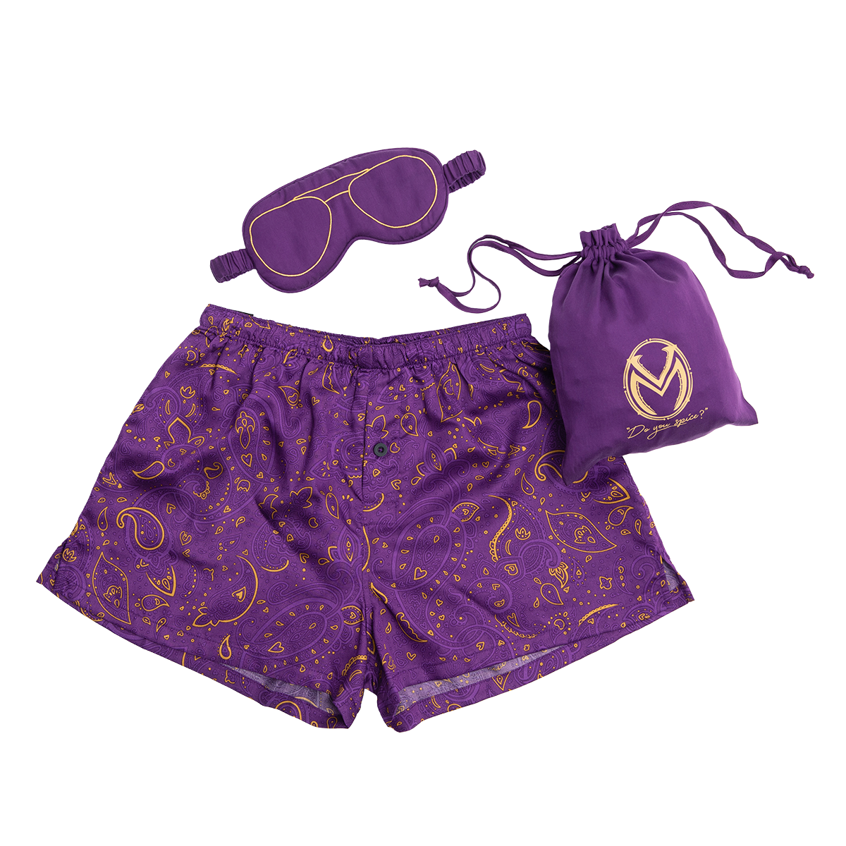 Vox Machina Collection Scanlan Shorthalt Boxers Sleep Mask Set Vox Machina Collection Scanlan Shorthalt Boxers Sleep Mask Set