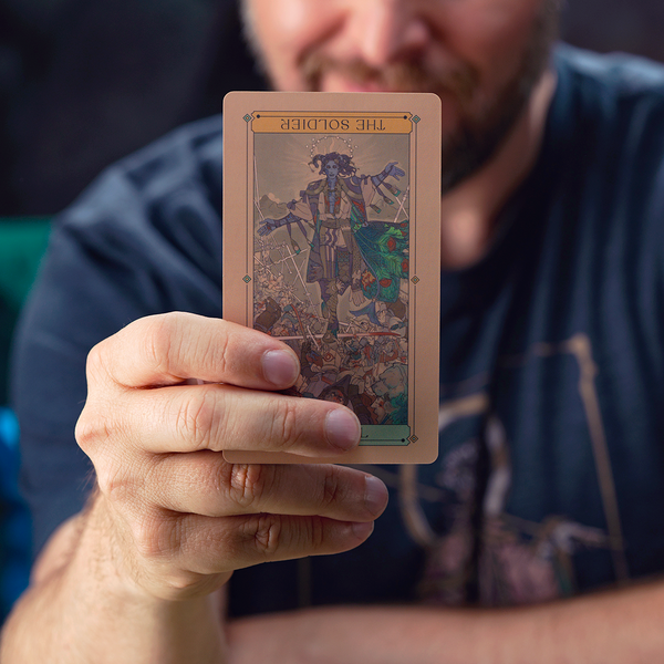 Mollymauk Tealeaf (and Jester Lavorre) Oracle of the Moon Deck