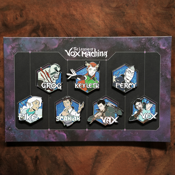 The Legend of Vox Machina Pin Set 7-Pack