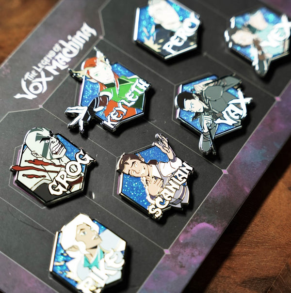The Legend of Vox Machina Pin Set 7-Pack