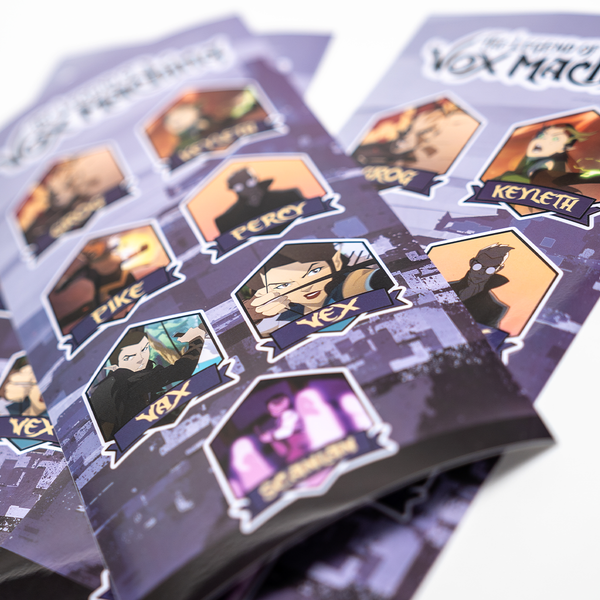 The Legend of Vox Machina Sticker Set