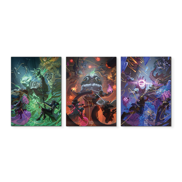 Critical Role 10 Year Anniversary Vox Machina Poster