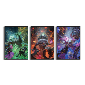 Critical Role 10 Year Anniversary Bells Hells Poster