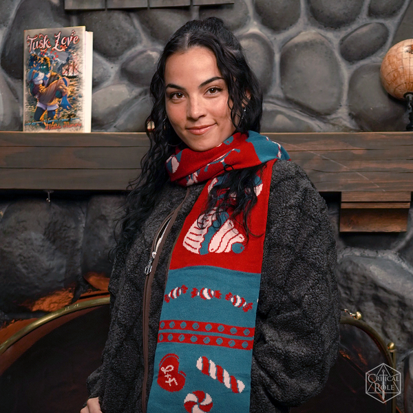 Fjord Stone & Jester Lavorre Ties-the-Knot Knit Scarf