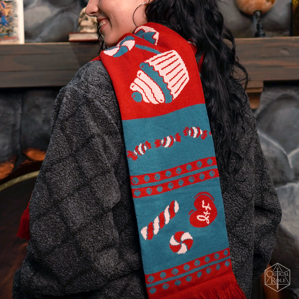 Fjord Stone & Jester Lavorre Ties-the-Knot Knit Scarf