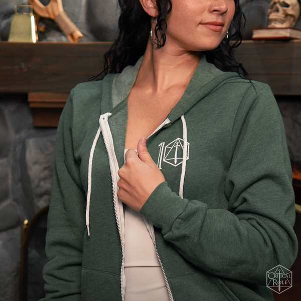 The Mighty Nein 10 Year Anniversary Zip-Up Hoodie