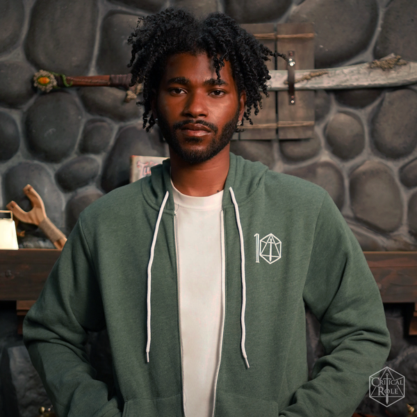 The Mighty Nein 10 Year Anniversary Zip-Up Hoodie