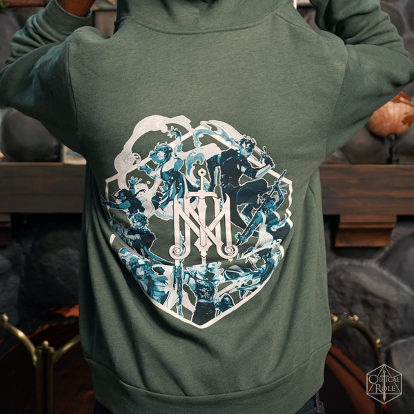 The Mighty Nein 10 Year Anniversary Zip-Up Hoodie