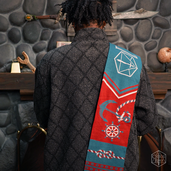 Fjord Stone & Jester Lavorre Ties-the-Knot Knit Scarf