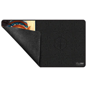 Critical Role: Bells Hells - Portrait Series Chetney Pock O'Pea Black-Stitched Playmat for Tabletop Gaming
