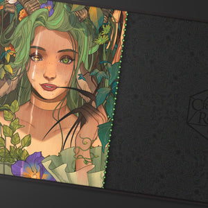 Critical Role: Bells Hells - Portrait Series Fearne Calloway Black-Stitched Playmat for Tabletop Gaming
