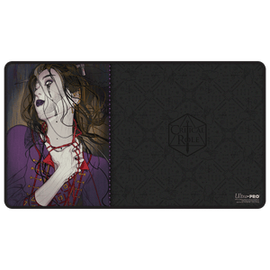 Critical Role: Bells Hells - Portrait Series Laudna Black-Stitched Playmat for Tabletop Gaming
