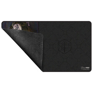 Critical Role: Bells Hells - Portrait Series Laudna Black-Stitched Playmat for Tabletop Gaming