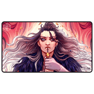 Critical Role: The Mighty Nein - Illustrated: Yasha Nydoorin Black-Stitched Playmat for Tabletop Gaming