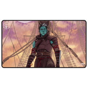Critical Role: The Mighty Nein - Illustrated: Fjord Stone Black-Stitched Playmat for Tabletop Gaming