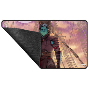 Critical Role: The Mighty Nein - Illustrated: Fjord Stone Black-Stitched Playmat for Tabletop Gaming