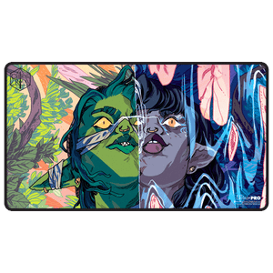 Critical Role: The Mighty Nein - Illustrated: Nott the Brave Black-Stitched Playmat for Tabletop Gaming