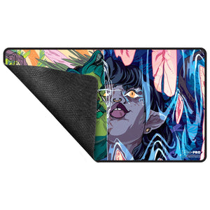Critical Role: The Mighty Nein - Illustrated: Nott the Brave Black-Stitched Playmat for Tabletop Gaming