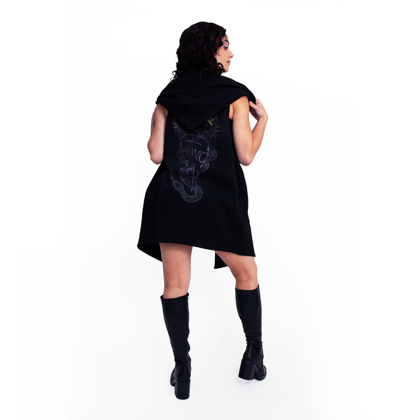 Vox Machina Collection: Vax'ildan Sleeveless Hooded Cardigan
