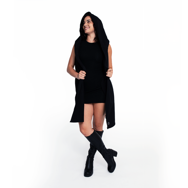 Vox Machina Collection: Vax'ildan Sleeveless Hooded Cardigan