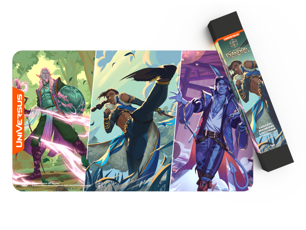 Critical Role Heroes of Exandria Playmat - Caduceus, Beauregard, Mollymauk Playmat