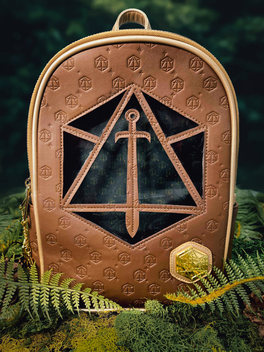 The Critical Role Pin Display Backpack