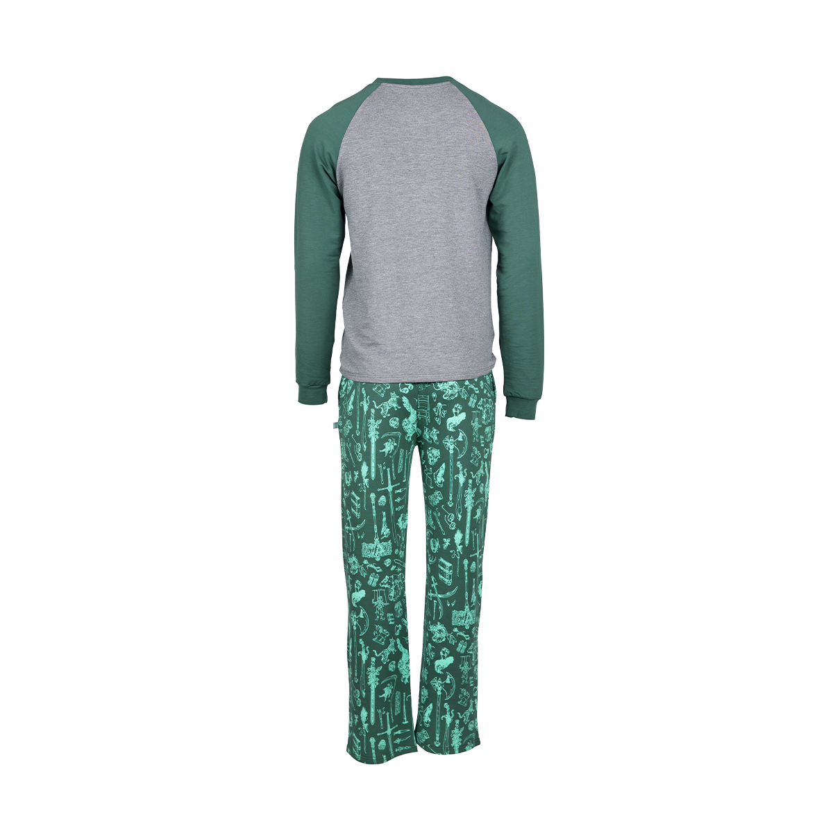 Forest green pyjamas sale