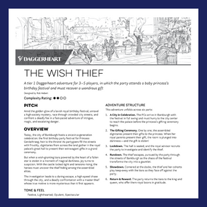 The Wish Thief - A Daggerheart Birthday Adventure