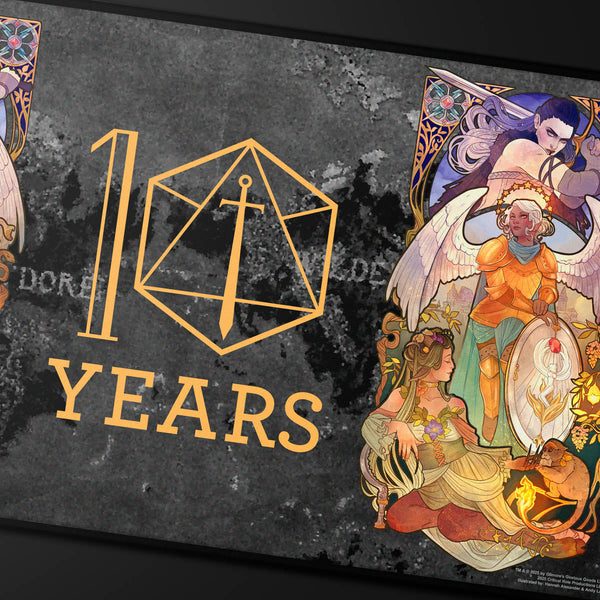 Critical Role 10th Anniversary Stitched Edge Playmat - Ashley Johnson