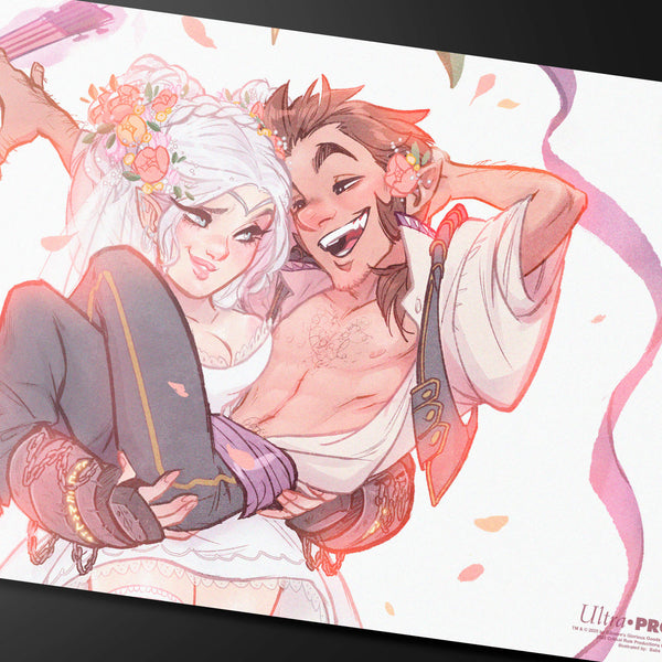 Critical Role Pinups - Pike and Scanlan Playmat