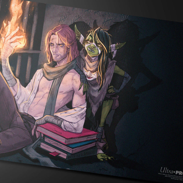 Critical Role Pinups - Caleb and Nott Playmat