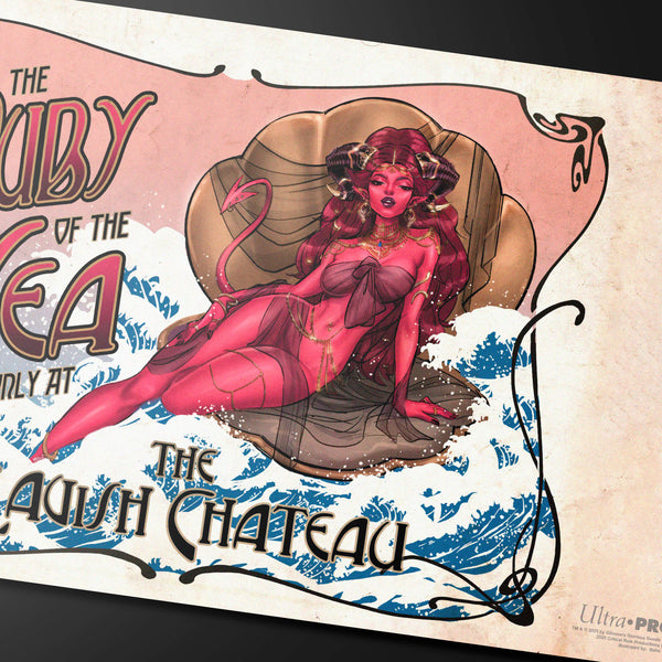 Critical Role Pinups - Ruby of the Sea Playmat