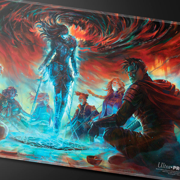 Critical Role Baddies - Chained Oblivion Stitched Playmat for Tabletop Gaming