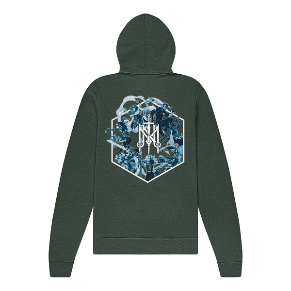 The Mighty Nein 10 Year Anniversary Zip-Up Hoodie