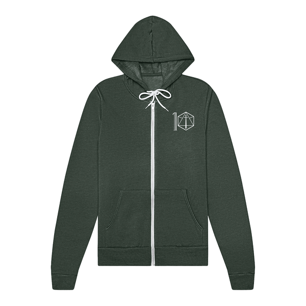 The Mighty Nein 10 Year Anniversary Zip-Up Hoodie