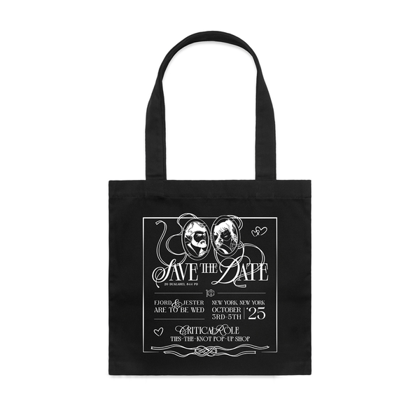Critical Role Save-the-Date Tote Bag