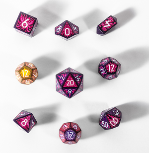Daggerheart: Hope & Fear Dice Set - Warlock