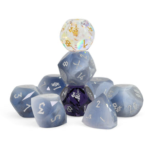 PRE-ORDER || Bone Domain Multifaceted Daggerheart Dice Set