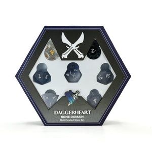 PRE-ORDER || Bone Domain Multifaceted Daggerheart Dice Set