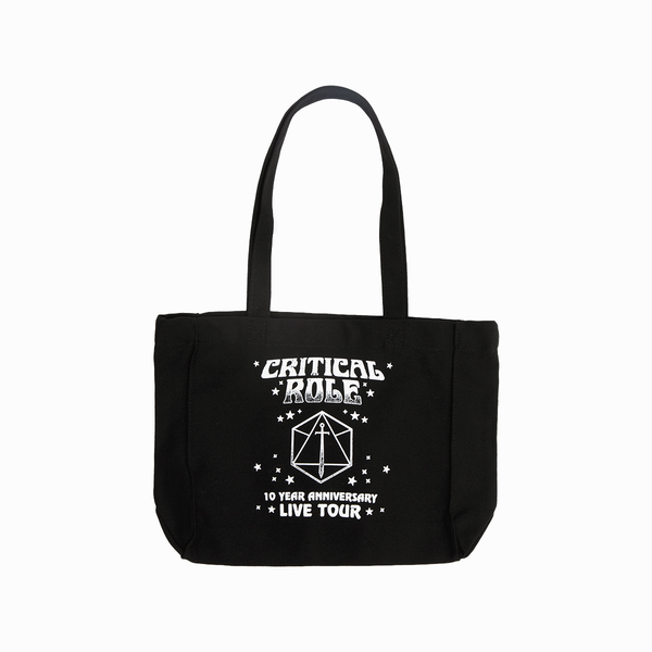 Critical Role 10 Year Anniversary Live Show Tote Bag