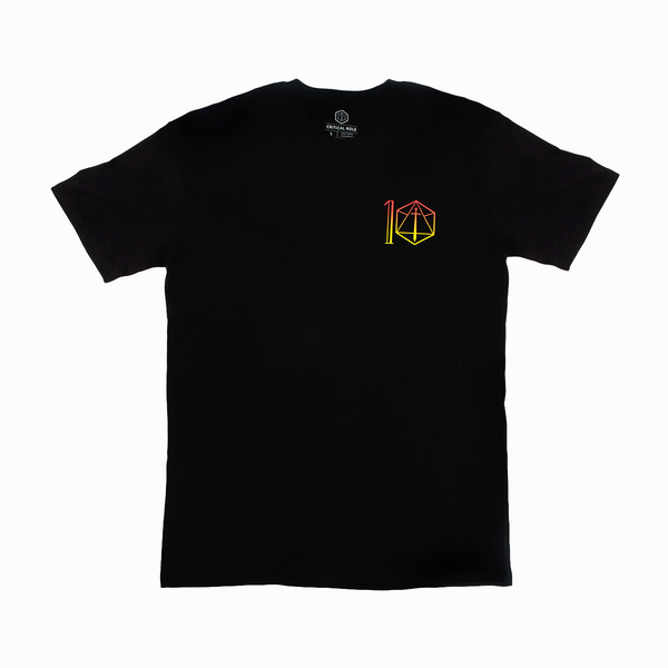 Critical Role 10 Year Anniversary Live Tour T-Shirt