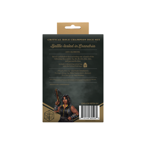 Critical Role Champion Dice Set: Veth Brenatto