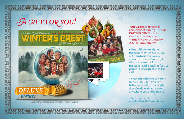 PRE-ORDER: Winter's Crest (A Holiday Album) Deluxe Edition Vinyl Album