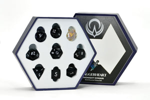 PRE-ORDER || Midnight Domain Multifaceted Daggerheart Dice Set