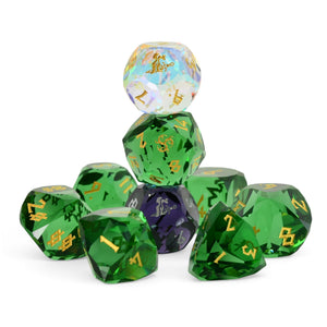 PRE-ORDER || Sage Domain Multifaceted Daggerheart Dice Set