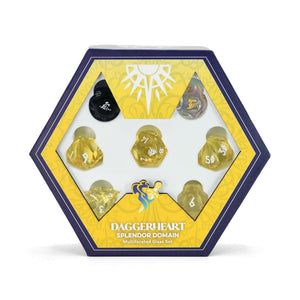 PRE-ORDER || Splendor Domain Multifaceted Daggerheart Dice Set